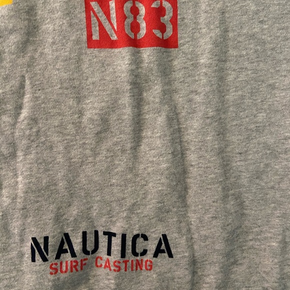 Nautica All Over Print Crewneck Sweatshirt - Picture 2 of 5